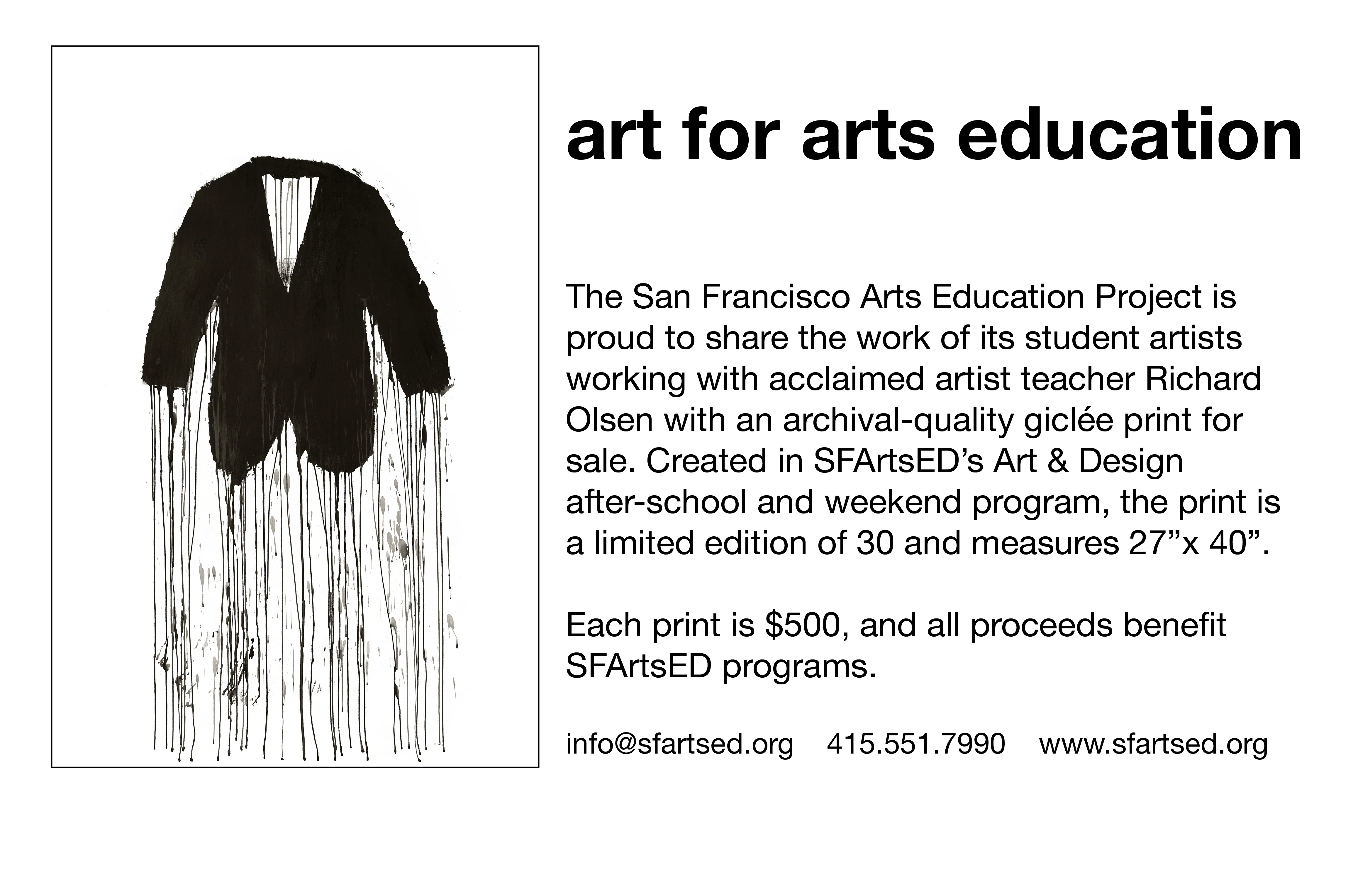 Art for arts education: a limited edition giclée print